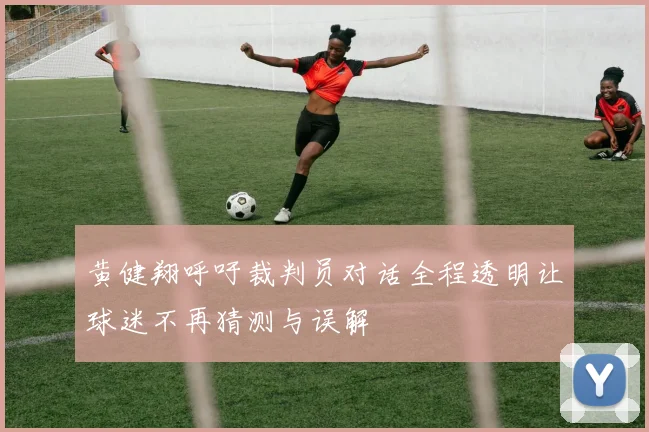 黄健翔呼吁裁判员对话全程透明让球迷不再猜测与误解